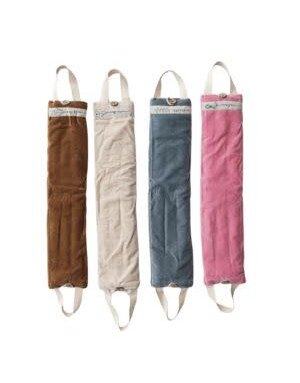 Velvet Neck Wrap Filled w/ Lentils & Lavender, Microwavable Hot/Cold, Assorted Colors, 22 in.