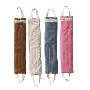 Velvet Neck Wrap Filled w/ Lentils & Lavender, Microwavable Hot/Cold, Assorted Colors, 22 in.