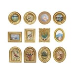 Resin Mini Framed Art Magnet, Assorted, 3"x 4"