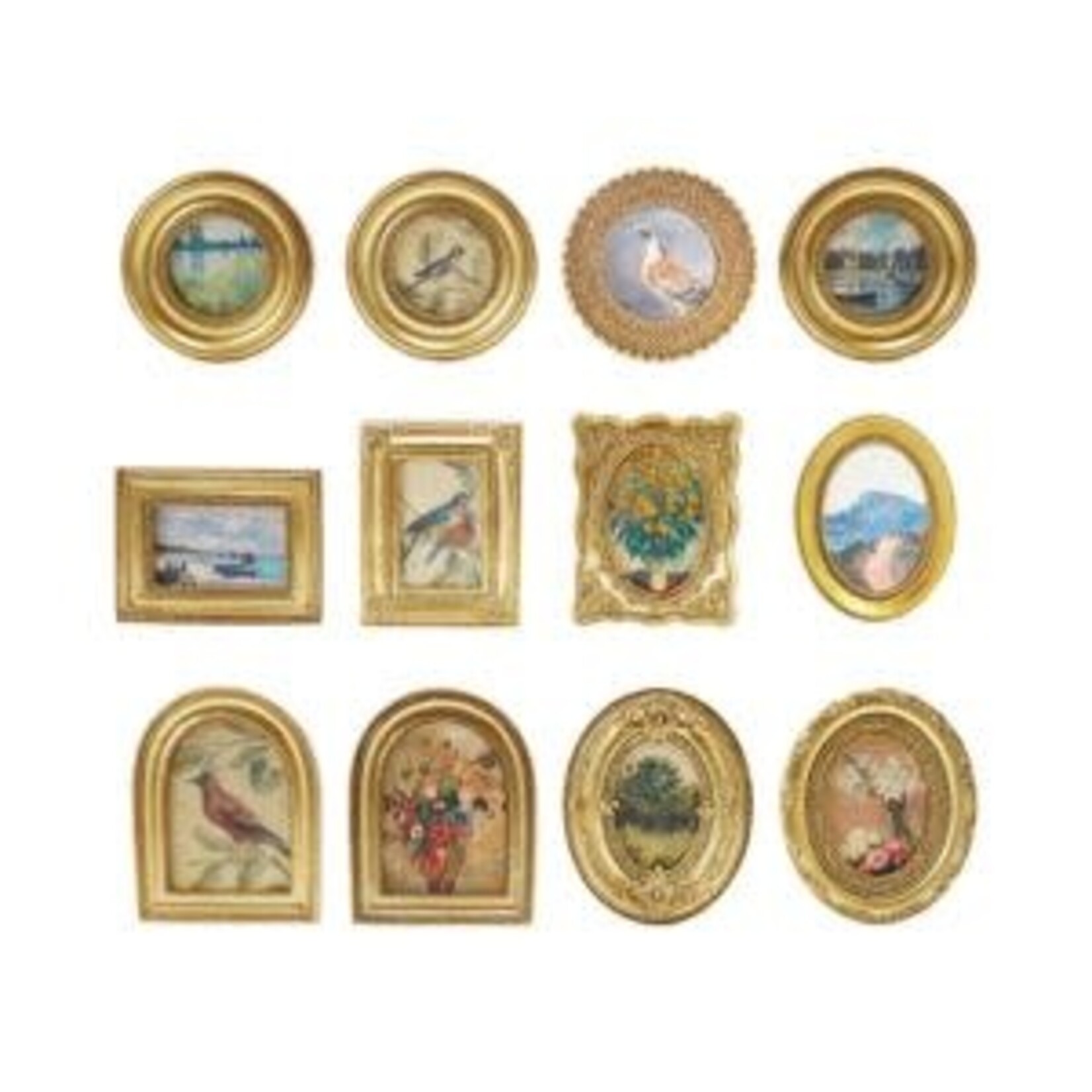 Resin Mini Framed Art Magnet, Assorted, 3"x 4"