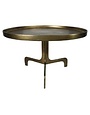 Carr Coffee Table, Brass 25.5 x 15 x 25.5 Furniture Available for Delivery or Pick Up