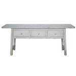Reclaimed Wood Table w/ 3 Drawers, 58"x 16"x 25"
