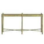 Faux Bamboo Table, 60.5 x 15 x 30.5
