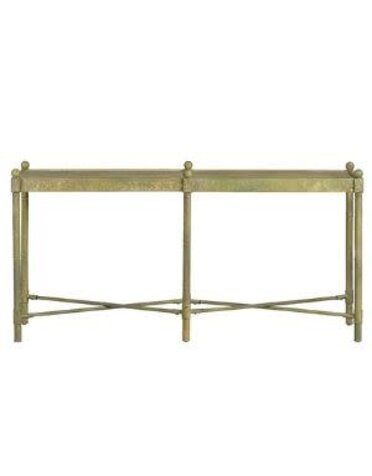 Faux Bamboo Table, 60.5 x 15 x 30.5 Furniture Available for Local Delivery and Pick Up
