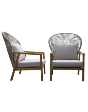 Wicker Patio Chair, Set of Two, 36 X 33 X 44, Furniture Available for  Delivery or Pick Up
