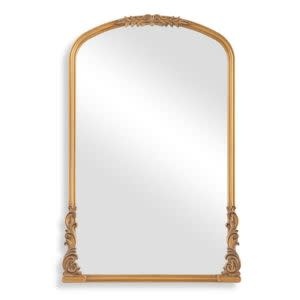 Baroque Style Mirror, Antique Gold, 24 X 36, Mirror Available for In-Store or Local Pickup