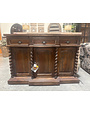 Credenza 3Drw w/RG 3Doors w/Raised Panels 53.1x19.6x36.2"H