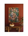 Wood Framed Floral Print, 31 X 1 X 45