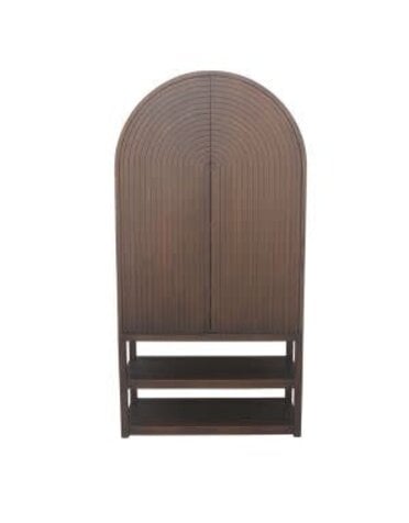 Octavia Bar Cabinet, Java, 39 X 19 X 78, Furniture Available for Local Delivery or Pick Up