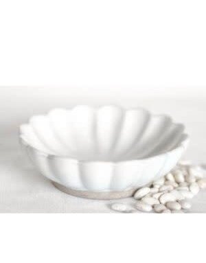 Scalloped Ceramic Bowl, 5 in.