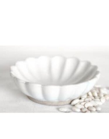 Scalloped Ceramic Bowl, 5 in.
