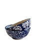 Blue Floral Dip Bowls, Assorted Designs, 3 in.