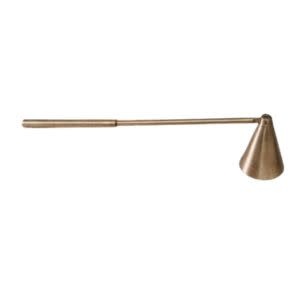 Curated Brass Candle Snuffer, 8.5 in.
