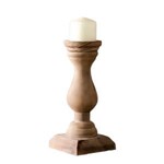 Wood Candle Holder, 12 in.