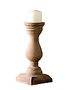 Wood Candle Holder, 12 in.
