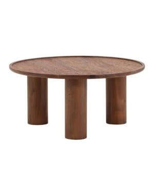 Fauna Coffee Table, Medium Brown, 31.5 X 31.5 X 15, Furniture Available for Delivery or Pick Up