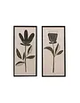 Wood Plaque with Flowers 30" Available for Local Pick Up