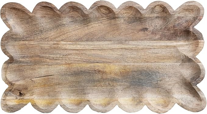 Scalloped Tray, Large