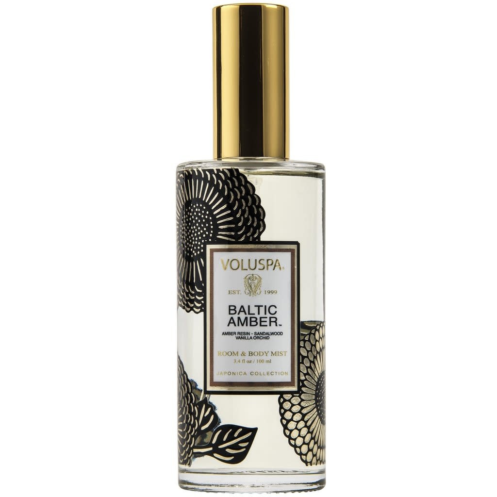 Voluspa Baltic Amber Room & Body Spray