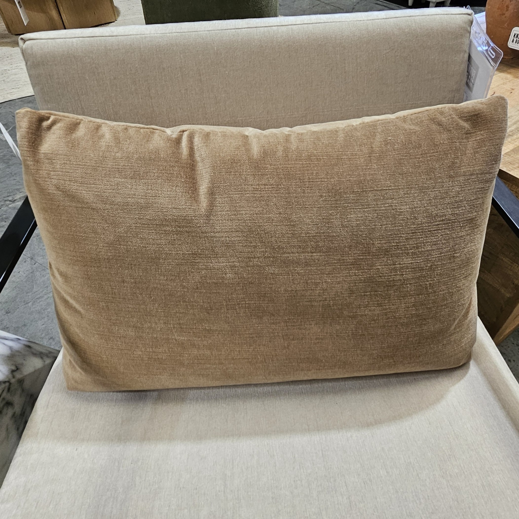Designer Pillow Line Boca Caramel