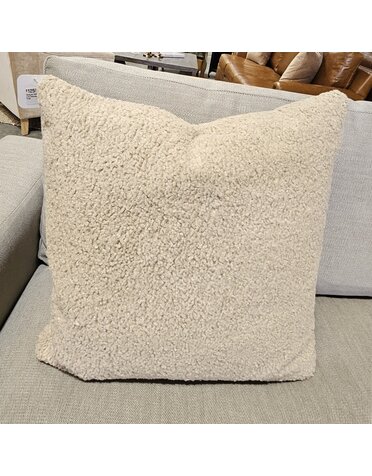 Designer Pillow Line Sheepskin Toast