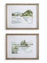 Serene Lake Framed Print, Assorted Designs, 26 X 20 X 2, Artwork Available for Local Delivery or Pick Up