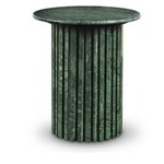 Meridian Gilbert Marble End Table, Green 18 X 18 X 20