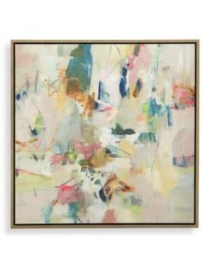 Party Time Framed Canvas, 42 X 42 X 2, Artwork Available for Local Delivery or Pick Up