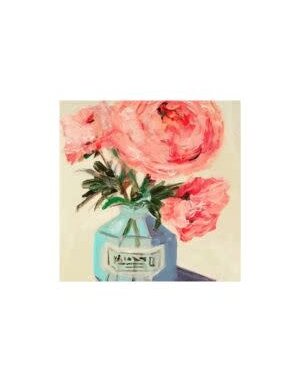 Carpe Diem Papers Peony in Inkwell Greeting Card