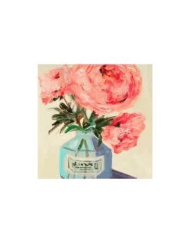 Carpe Diem Papers Peony in Inkwell Greeting Card