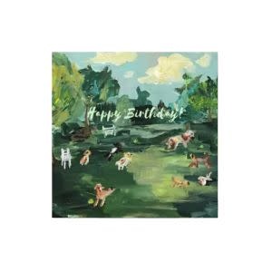 Carpe Diem Papers Dog Park Greeting Card