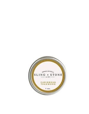 Twisted Tomboy Solid Cologne Tin, 1 oz., Caribbean Teakwood