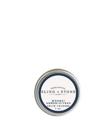 Twisted Tomboy Solid Cologne Tin, 1 oz., Woods Amber Citrus