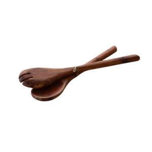 Wooden Server Spoons, Set of 2