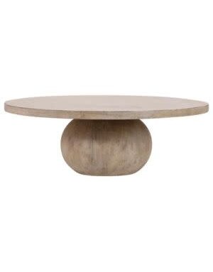 Belize Coffee Table, Light Warm Wash, 42 X 15, Furniture Available for Local Delivery or Pick Up