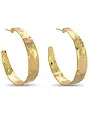 Splendid Iris Gilded Hoop Large - Gold