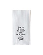 Tea Towel, How do I like my eggs? Umm, in a cake.