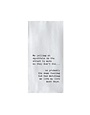 Tea Towel, Me Yelling At Squirrels …