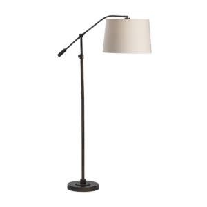 Healy Articulating Adjustable Floor Lamp, 42.5 X 16 X 69, Lighting Available for Local Delivery or Pick Up