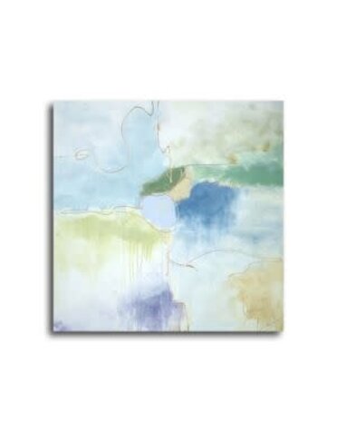 Gilded Symphony Gallery Wrap, 40 X 40, Artwork Available for Local Delivery or Pick Up