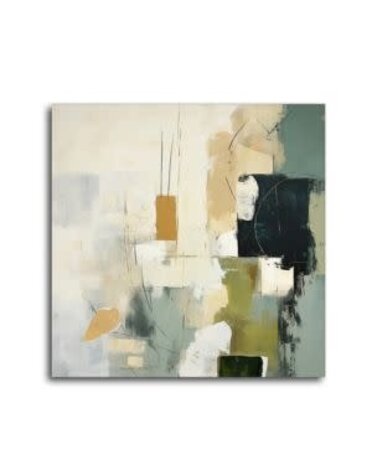 Convene I Gallery Wrap, 40 X 40, Artwork Available for Local Delivery or Pick Up