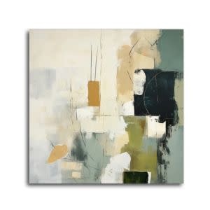 Convene I Gallery Wrap, 40 X 40, Artwork Available for Local Delivery or Pick Up