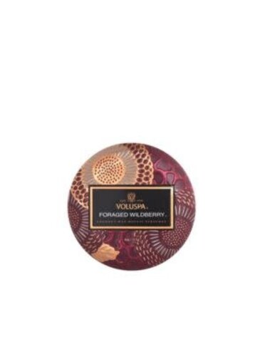Voluspa Foraged Wildberry Mini Tin, 4 oz.