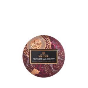 Voluspa Foraged Wildberry Mini Tin, 4 oz.