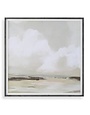 Soft Clouds Framed Print, 42 X 42 X 2, Artwork Available for Local Delivery or Pick Up