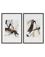 Burgundy Interjection Framed Print, Assorted Designs, 27 X 40 X 2, Artwork Available for Local Delivery or Pick Up