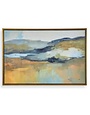 Folded Hills Framed Canvas, 38 X 26 X 2, Artwork Available for Local Delivery or Pick Up