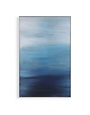 Moonlit Sea Hand Painted Canvas, 41 X 63 X 2, Artwork Available for Local Delivery or Pick Up