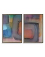 Prismatic Framed Print, Assorted Designs, 34 X 50 X 2, Artwork Available for Local Delivery or Pick Up
