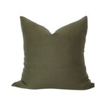 Dark Olive Green Pillow, 20 X 20